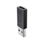 Acefast J2 USB-C 3.0 (moteriškas) į USB-A 3.0 (vyriškas) 5Gb/s adapteris – juodas