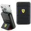 Ferrari Išorinė baterija Metal Logo MagSafe indukcinė 15W 10000mAh su stovo funkcija - juoda