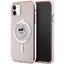 Karl Lagerfeld MagSafe dėklas iPhone 11/XR – rožinis -- iPhone 11