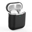 Tech-Protect Icon silikoninis dėklas AirPods 1/2 – juodas -- AirPods 1
