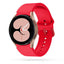Tech-Protect IconBand, skirta Samsung Galaxy Watch 4 / 5 / 5 Pro / 6 / 7 / FE - raudona -- Samsung Galaxy Watch 4