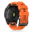 Tech-Protect IconBand, skirta Garmin Fenix 5 / 6 / 6 Pro / 7 - oranžinė -- Watch Straps