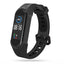 Tech-Protect Armor Strap, skirtas Xiaomi Mi Smart Band 5 / 6 / 7 / NFC - juodas -- Xiaomi Mi Smart Band 5
