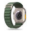 Tech-Protect Nylon Pro dirželis, skirtas Apple Watch 4/5/6/7/8/9/SE/Ultra 1/2 (42/44/45/49 mm) – tamsiai žalia -- Apple...