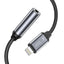 Tech-Protect UltraBoost Lightning / 3,5 mm mini lizdo adapteris - juodas -- USB Adapters
