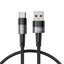 Tech-Protect UltraBoost USB-C / USB-A laidas 66W 6A 0.25m - pilkas -- Cell phone cables