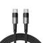 Tech-Protect UltraBoost USB-C / USB-C PD 60W 3A laidas 2m - pilkas -- Cell phone cables