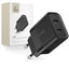 Tech-Protect C20W įkroviklis 2x USB-C PD 20W - juodas -- Cell phone chargers