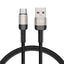 Tech-Protect UltraBoost Evo USB-C / USB-A laidas 100W 5A 1m - titano -- Cell phone cables