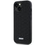DKNY 3D guminis dėklas iPhone 15/14/13 – juodas