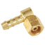 Adapterio kampinis jungtis 1/4'' KL skirta 8x15 mm dujų žarnelei prijungti -- Uncategorized