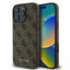 Guess 4G Classic iPhone 16 Pro dėklas - Rudas -- iPhone 16 Pro