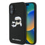 Karl Lagerfeld silikoninis MagSafe dėklas iPhone 16 Plus – juodas -- iPhone 16 Plus