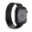 Puro 'MILANESE' laikrodžio dirželis Apple Watch 42-44-45-49m, juodas -- Apple Watch