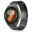 Tech-Protect nerūdijantis dirželis, skirtas Samsung Galaxy Watch 4 / 5 / 5 Pro / 6 / 7 / FE - juodas -- Samsung Galaxy...