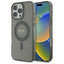 Guess MagSafe dėklas iPhone 16 Pro – juodas
