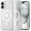 Tech-Protect MagSlim MagSafe dėklas iPhone 16 – juodas -- iPhone 16