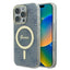 Guess MagSafe dėklas iPhone 16 Pro Max – mėlynas