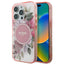 Guess MagSafe dėklas iPhone 16 Pro Max – rožinis