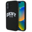 DKNY silikoninis MagSafe dėklas iPhone 16 – juodas