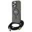 Guess MagSafe dėklas iPhone 16 Pro Max – juodas