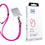 Smartphone Lanyard 3mk EasyClip – rožinė -- Cell phone cases and covers
