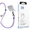 Smartphone Lanyard 3mk EasyClip – violetinė -- Cell phone cases and covers
