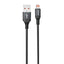 Dudao 3A 30W L3SL USB-A - Lightning pintas laidas 1.2m - juodas