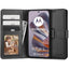 Tech-Protect piniginės dėklas, skirtas Motorola EDGE 50 NEO - juodas -- Motorola Edge 50 Neo