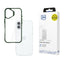 3mk Satin Armor Case+ žalia spalva Apple iPhone 16 Plus - skaidri -- iPhone 16 Plus
