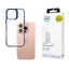 3mk Satin Armor Case+ mėlyna spalva Apple iPhone 16 Pro - skaidri -- iPhone 16 Pro