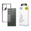 3mk Satin Armor Case+ Purple, skirtas Samsung Galaxy S24 Ultra – skaidrus