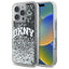 DKNY blizgučių dėklas iPhone 16 Pro Max – juodas