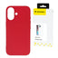 Wozinsky silikoninis dėklas Samsung Galaxy S24 FE – raudonas