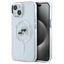Karl Lagerfeld MagSafe dėklas iPhone 15 – baltas -- iPhone 15