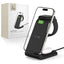 Tech-Protect QI15W-A36 3in1 įkrovimo stotelė skirta Apple - juodas -- Cell phone chargers