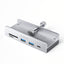 Orico MH5PC šalunas su spaustuku USB-C / 2x USB-A 3.2 + 1x USB-C 3.2 + 1x SD&TF - Sidabrinė -- USB Hubs