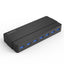 Orico H7928-U3-V1 šaliklis 7x USB-A 3.0 - juodas -- USB Hubs