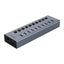 Orico BT2U3-10AB šalunas 10x USB-A 3.0 su jungikliais - pilka -- USB Hubs