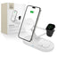 Tech-Protect 3in1 belaidis įkroviklis su MagSafe Apple įrenginiams QI15W-A41 - baltas -- Cell phone chargers