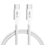 Tech-Protect Ultraboost Lite USB-C laidas PD60W/3A 100 cm - pilkas -- Cell phone cables