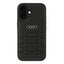 Audi Synthetic Leather dėklas iPhone 16 – juodas
