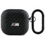 BMW AirPods 4 dėklas – juodas PU Carbon M Collection