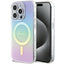 Guess MagSafe dėklas iPhone 15 Pro Max – violetinis