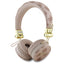Guess Bluetooth ENC GUBH70EPOSMW Rudos/Brown Peony Script apvalios formos ausinės