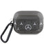 Mercedes‑Benz AirPods Pro 2 dėklas – juodas, Large Star Pattern
