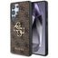 Guess Big 4G Logo Classic Logo dėklas Samsung Galaxy S25 Ultra, rudas -- Samsung Galaxy S25 Ultra