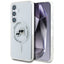 Karl Lagerfeld MagSafe dėklas Samsung Galaxy S25 – baltas
