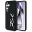 Karl Lagerfeld silikoninis dėklas Samsung Galaxy S25 – juodas