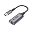 Tech-Protect UltraBoost USB-A 3.0 / Ethernet RJ45 1000Mbps adapteris – juodas -- USB Adapters